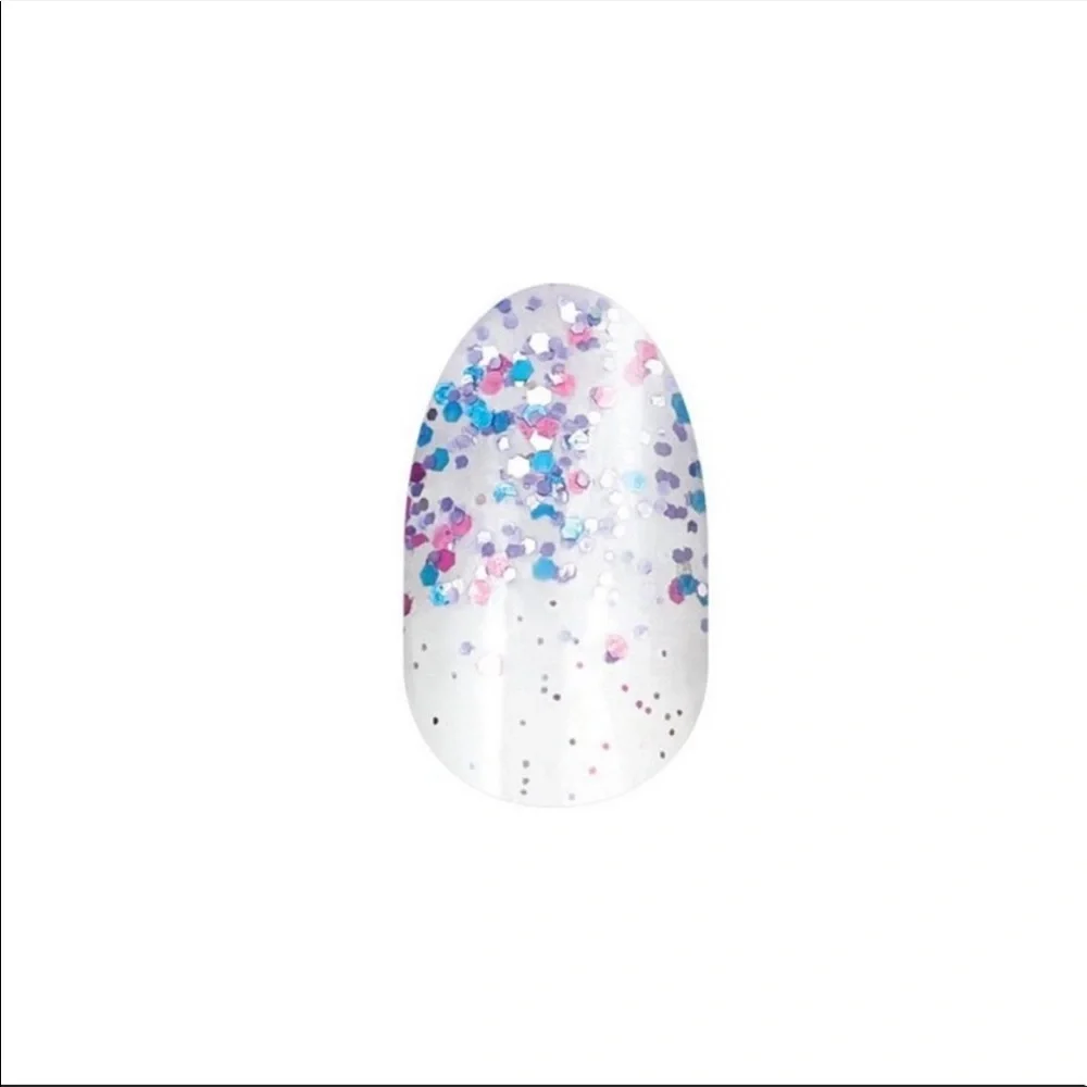*Retired* Color Street: Less Bitter, More Glitter | Blue Pink Pastel Sparkle